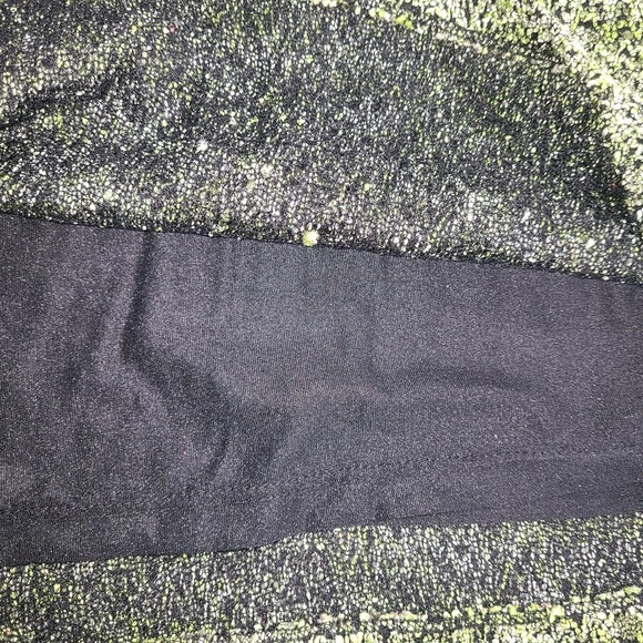 JM Collection Woman 3X Green Black Textured Knit Lined Top Blouse EUC - Picture 5 of 5